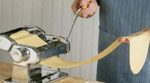 pasta maker machine Pasta Machine, 150 Roller Manual Noodles Makers with 7 Adjustable Thickness Setting, 2 Size Stainless Cutter, Clamp, and Hand Crank, Perfect for Homemade Spaghetti Lasagna or Dumpling Skin Pasta Maker Pasta Maker - Image 3